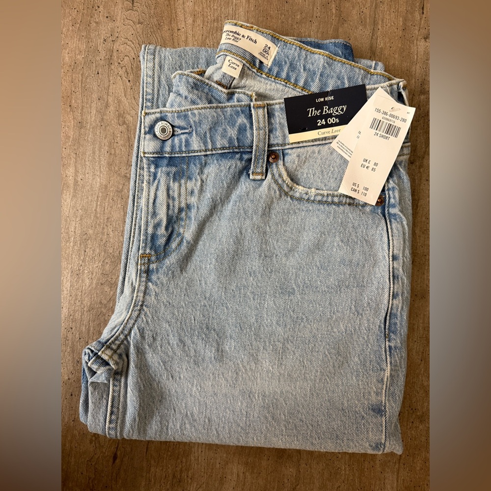 Curve Love Low Rise Baggy Jean